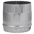 Imperial 4 in. D 30 Ga. Galvanized Steel Round Starting Collar, Pack of 6