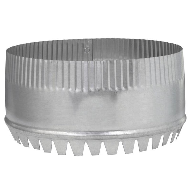 Imperial 8 in. D 28 Ga. Galvanized Steel Round Starting Collar, Pack of 10