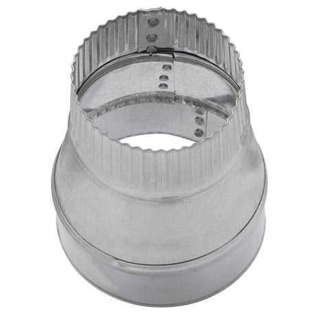 Imperial 5 in. D X 4 in. D Galvanized Steel Furnace Pipe Reducer