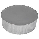 Imperial 6 in. D Galvanized Steel Crimped Pipe End Cap