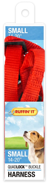 Ruffin'It 41472 Adjustable Harness, 5/8 in x 14 to 20 in, Buckle, Nylon, Assorted, Pack of 3