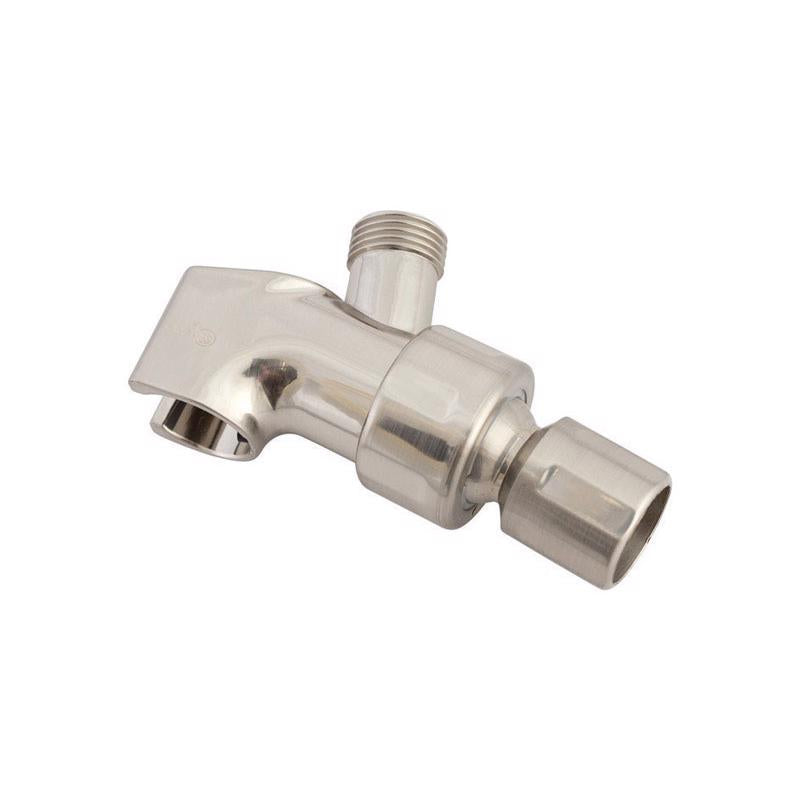 Whedon Brushed Nickel ABS Swivel Shower Arm Bracket