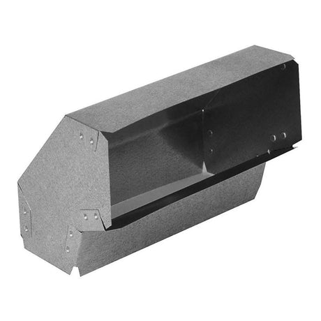 Imperial 2-1/2 in. D X 2-1/2 in. D 90 deg Galvanized Steel Wall Stack Elbow, Pack of 6