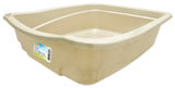 Ruffin'It 7N03162 Cat Pan, 14-7/8 in W, 5 in D, Polypropylene, Pack of 6