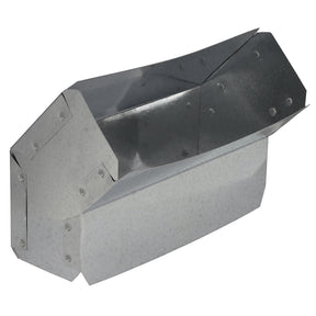 Imperial 3-1/4 in. D X 3-1/4 in. D 45 deg Galvanized Steel Wall Stack Elbow, Pack of 6