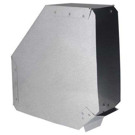 Imperial 3-1/4 in. D X 3-1/4 in. D 90 deg Galvanized Steel Wall Stack Elbow, Pack of 6