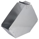 Imperial 3-1/4 in. D X 3-1/4 in. D 90 deg Galvanized Steel Wall Stack Elbow, Pack of 6