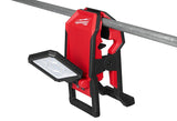 Milwaukee M18 ROVER 2358-20 Clamping Flood Light, 18 V, LED Lamp, Natural, 2000, 1000, 500 Lumens, Plastic Fixture