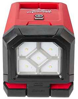 Milwaukee M18 ROVER 2365-20 Mounting Flood Light, 18 V, LED Lamp, 1500, 650, 350 Lumens, Plastic Fixture