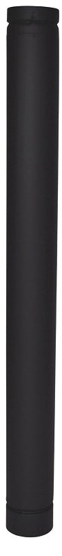 Selkirk 244036 Pellet Pipe, 4 in Dia, 36 in L, Stainless Steel