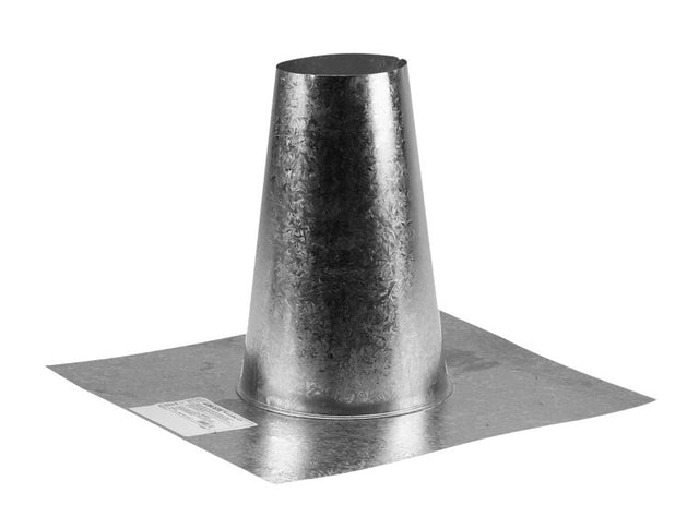 Selkirk 244815 Tall Cone Pipe Flashing, 15-1/2 in OAL, 4 in Pipe