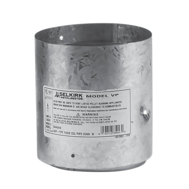 Thk Collar Pipe Connector 3In