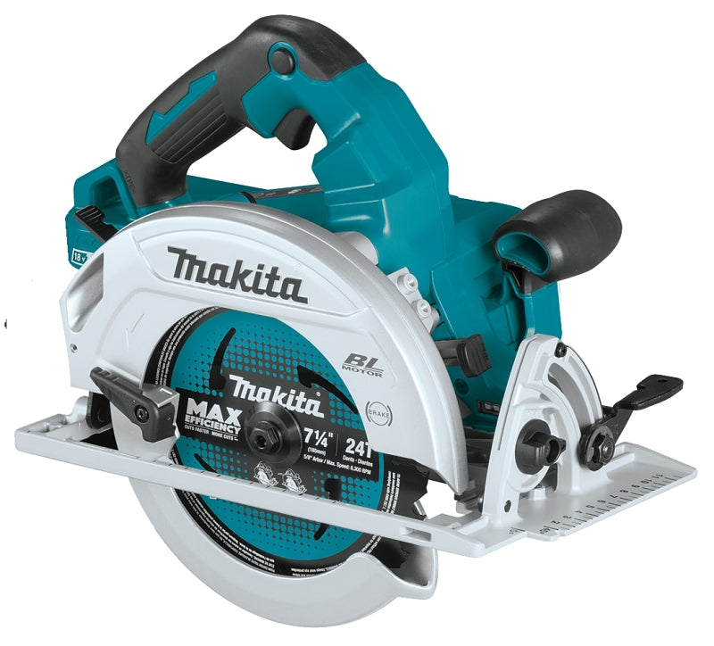 Makita XSH06Z Circular Saw, Tool Only, 36 VDC, 5 Ah, 7-1/4 in Dia Blade, 0 to 56 deg Bevel