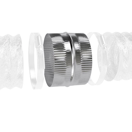 Imperial 6 in. D Galvanized Steel Duct Adapter, Pack of 6