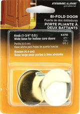 Prime-Line N 6755 Pull Knob, Steel, Brass