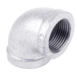 STZ Industries 1-1/2 in. FIP each X 1-1/2 in. D FIP Galvanized Malleable Iron 90 Degree Elbow
