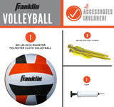 Franklin 52641 Volleyball Set, 20 ft L, 1.5 ft W, Polyester
