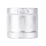 STZ Industries 1 in. FIP each X 1 in. D FIP Galvanized Malleable Iron Coupling, Pack of 5