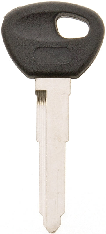 Hy-Ko 18MAZ100 Chip Key Blank, Brass, Nickel, For: Mazda Vehicle Locks