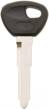 Hy-Ko 18MAZ100 Chip Key Blank, Brass, Nickel, For: Mazda Vehicle Locks