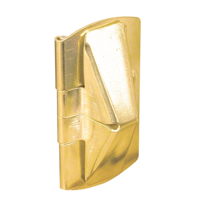 Prime-Line U 9938 Window Flip Lock, 2 in L x 1 in W Backplate, Steel, Brass