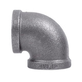 STZ Industries 3/4 in. FIP each X 3/4 in. D FIP Black Malleable Iron 90 Degree Elbow, Pack of 5