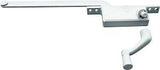 Prime-Line H 3711 Window Operator, For: Older Steel Framed Windows, Right, Diecast Zinc, Powder-Coated