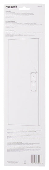 ProSource 32239ORB-PS Door Pull Plate, 3-1/2 in W, 15 in D, 1-5/8 in H, Aluminum, Ornamental Bronze