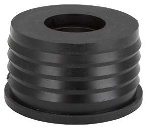 ProSource 33U-139 Hub Donut, 3 x 1-1/2 in, PVC, Black