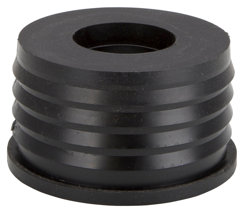 ProSource 33U-139 Hub Donut, 3 x 1-1/2 in, PVC, Black