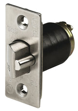 Tell Manufacturing CL100184 Latch Bolt, 5 in L, 3-3/4 in W, Stainless Steel, Satin