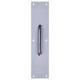 Tell Manufacturing DT100067 Door Pull Plate, 3-1/2 in W, Stainless Steel, Satin