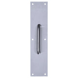Tell Manufacturing DT100067 Door Pull Plate, 3-1/2 in W, Stainless Steel, Satin