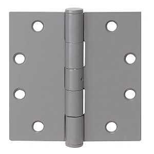 Tell Manufacturing HG100020 3PK Square Corner Door Hinge, 4-1/2 in L x 4-1/2 in W, Steel, Prime Coat