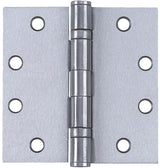 Tell Manufacturing HG100316 Square Corner Hinge, 4-1/2 in H Door Leaf, 0.134 in Thick Door Leaf, 4-1/2 in H Frame Leaf