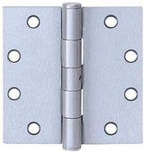Tell Manufacturing HG100324 Ball Bearing Plain Hinge, 3-1/2 in H Door Leaf, 3-1/2 in H Frame Leaf, 3-1/2 in W, Satin