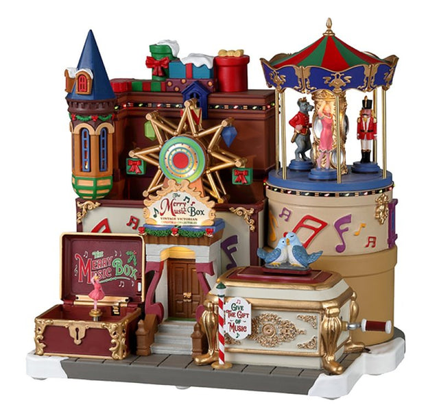 LIC LTD 35021 The Merry Music Box, Caddington Village, Electronic Component, Pack of 2
