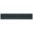 Tell Manufacturing DT101949 Door Kick Plate, 30 in L, 6 in W, 0.05 ga Gauge, Matte Black
