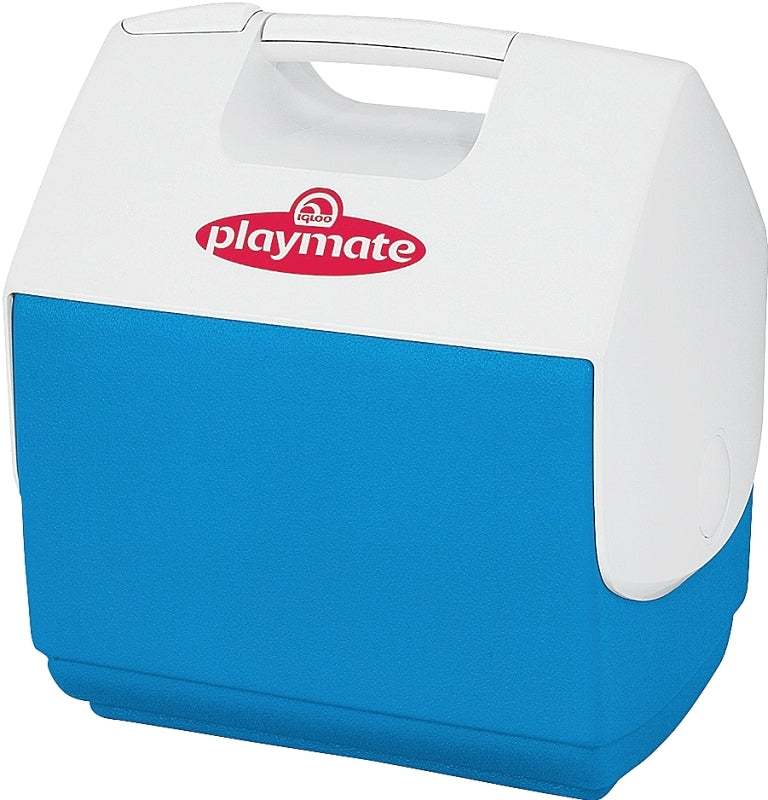 Igloo Playmate Pal Series 0032643 Cooler, 7 qt Cooler, Polyurethane, Sneaky Blue/White