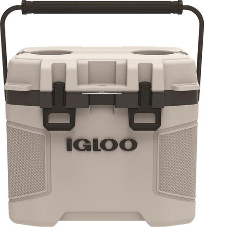 Igloo Trailmate 50214 Cool Box, 25 qt Cooler, Plastic, Bone, 5 days Ice Retention