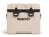 Igloo Trailmate 50214 Cool Box, 25 qt Cooler, Plastic, Bone, 5 days Ice Retention