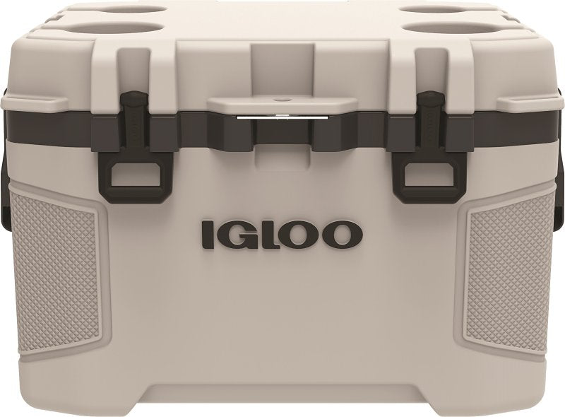 Igloo Trailmate Series 0050215 Cool Box, 50 qt Cooler, Polyethylene/Polypropylene, Bone, 5 days Ice Retention
