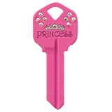 HILLMAN DIVA Princess House/Office Universal Key Blank KW1 Single, Pack of 6