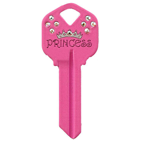 HILLMAN DIVA Princess House/Office Universal Key Blank KW1 Single, Pack of 6