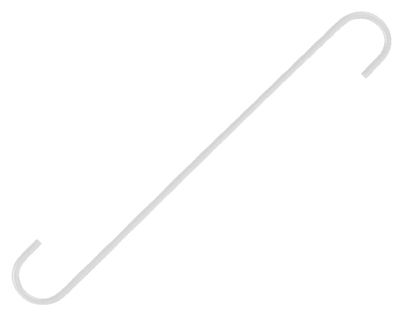 Landscapers Select GB0133L Extender S-Hook, 12 in H, Steel, White, White, Hanging