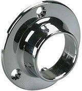 Knape & Vogt 764 CHR Closet Rod Flange, For: 750 5 and 770 5 Series Closet Rods, Zinc, Pack of 12