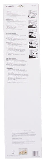 ProSource 32293BBD-PS Kick Plate, 34 in L, 8 in W, Aluminum