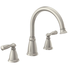 Moen Banbury Series 86924SRS Tub Faucet, 2-Handle, Metal, Nickel Plated