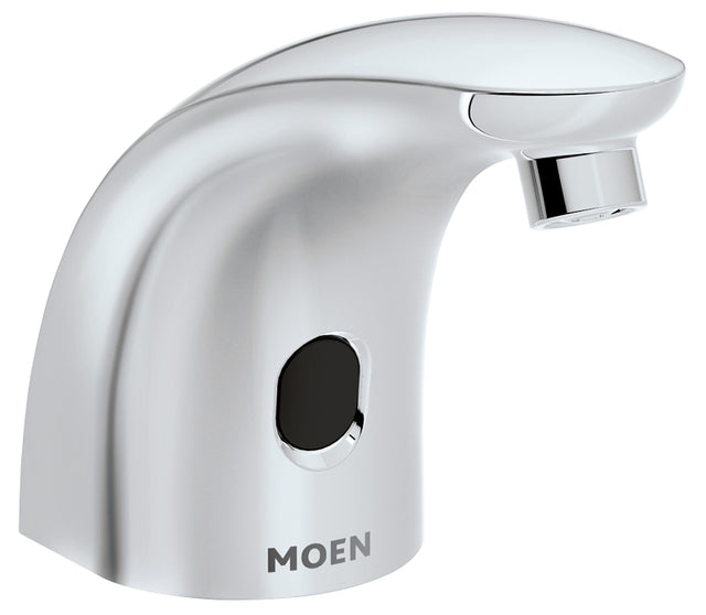 Moen M-Power 8558 Series Soap Dispenser, 2-11/16 in H Spout, 1-Hole, Cast Brass, Chrome Plated, Deck Mounting