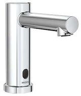 Moen M-Power 8559 Series Electronic Lavatory Faucet, 5-7/8 in H Dimensions, 4-7/8 in Spout Reach, 0.5 gpm, Cast Brass